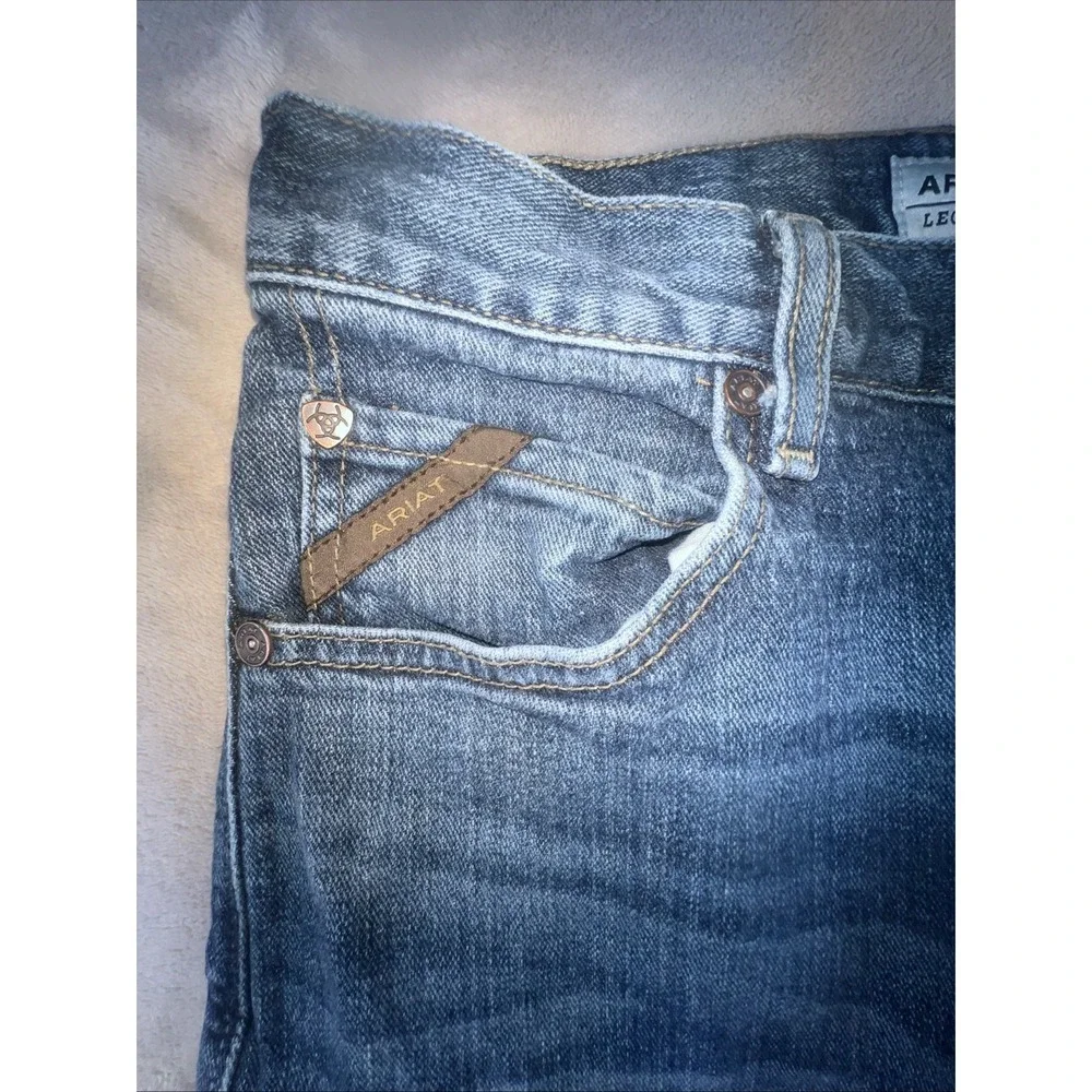 Ariat M4 Relaxed Straight Leg Jeans Men Size 30x36 Workwear Western Denim Cowboy
